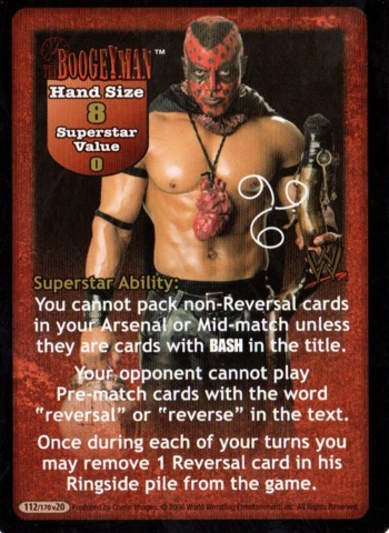 The Boogeyman Superstar Card